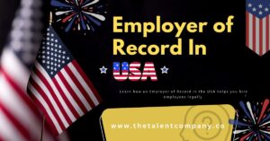 Employer of Record in the USA helping companies hire without a legal entity