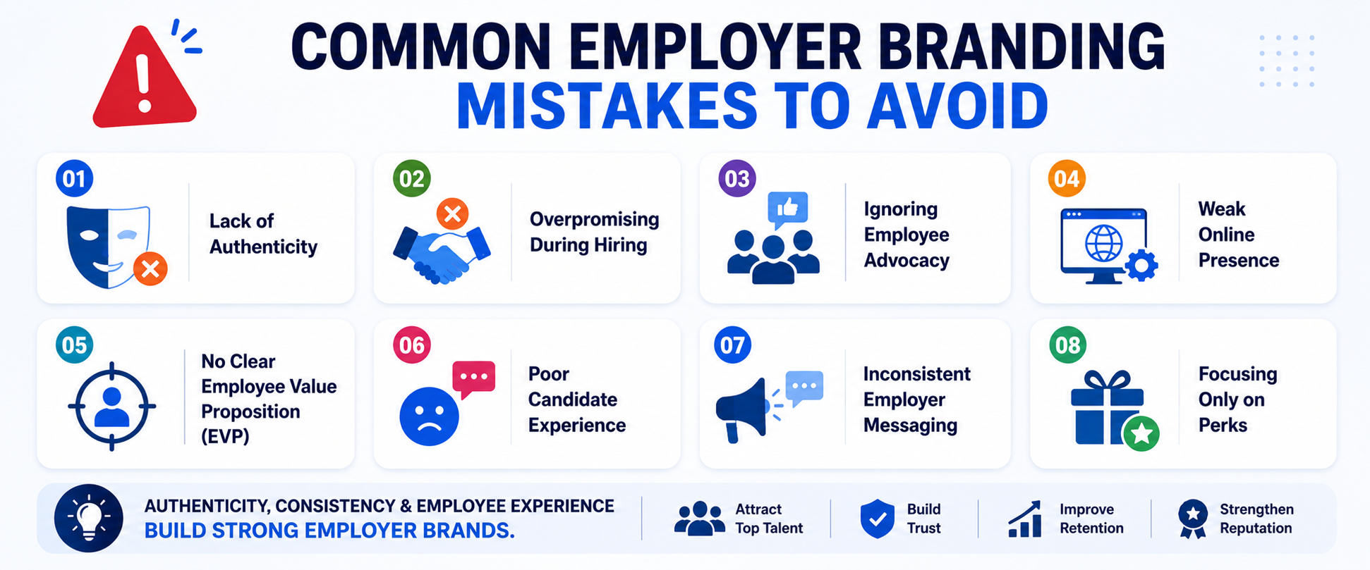 Common Employer Branding Mistakes to Avoid