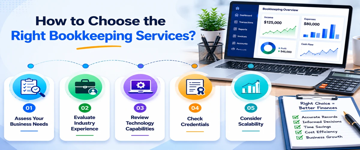 How to Choose the Right Bookkeeping Services?