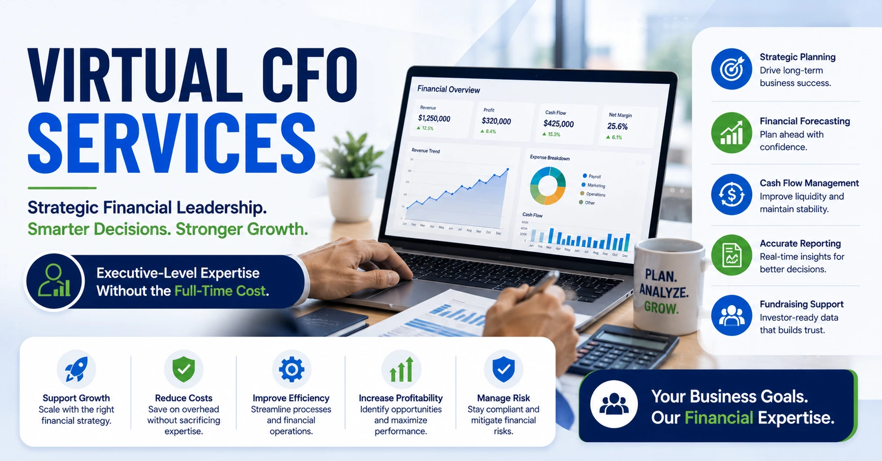 Virtual CFO Services: Benefits & ROI